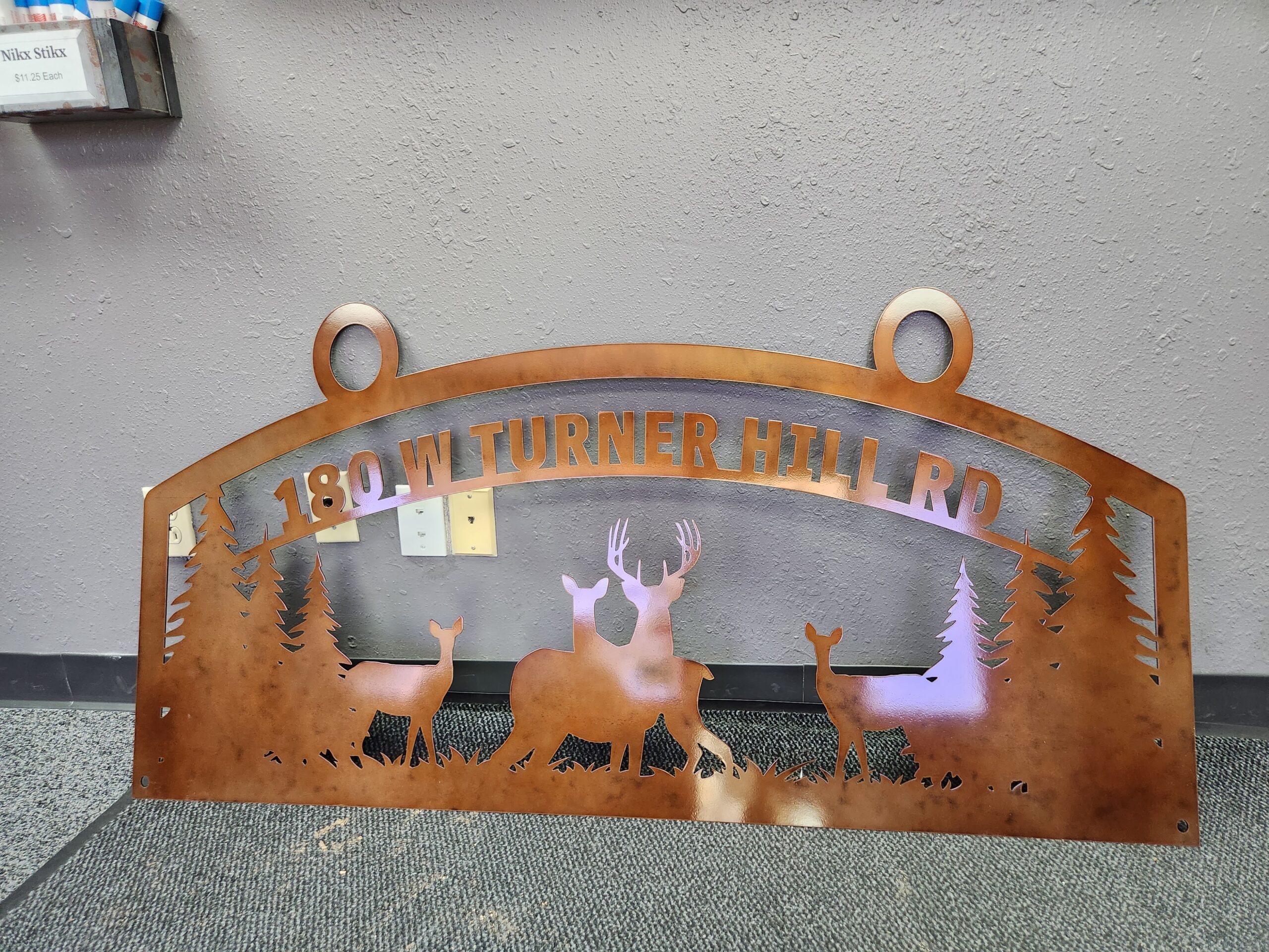 new mexico ranch address sign